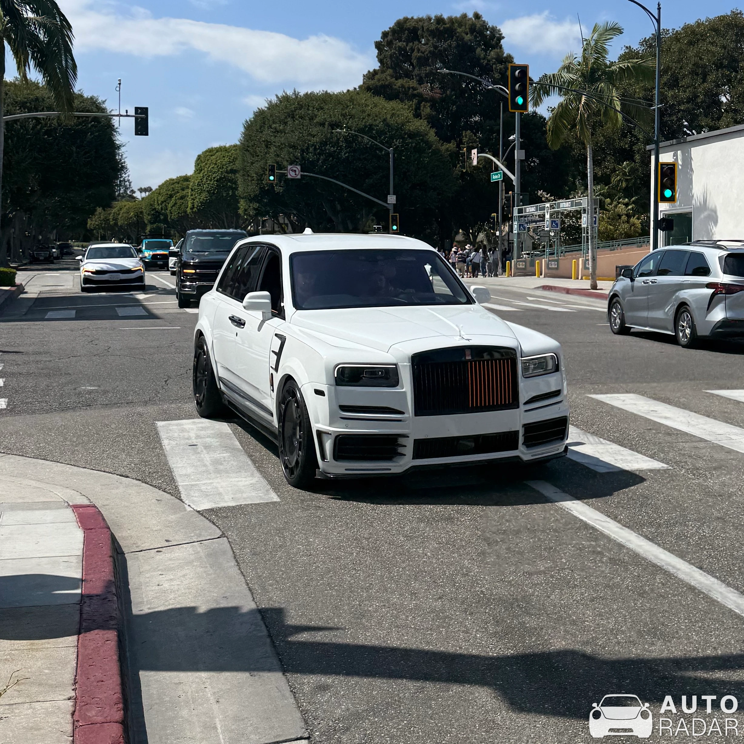 Rolls-Royce Cullinan Mansory spotted in Beverly Hills