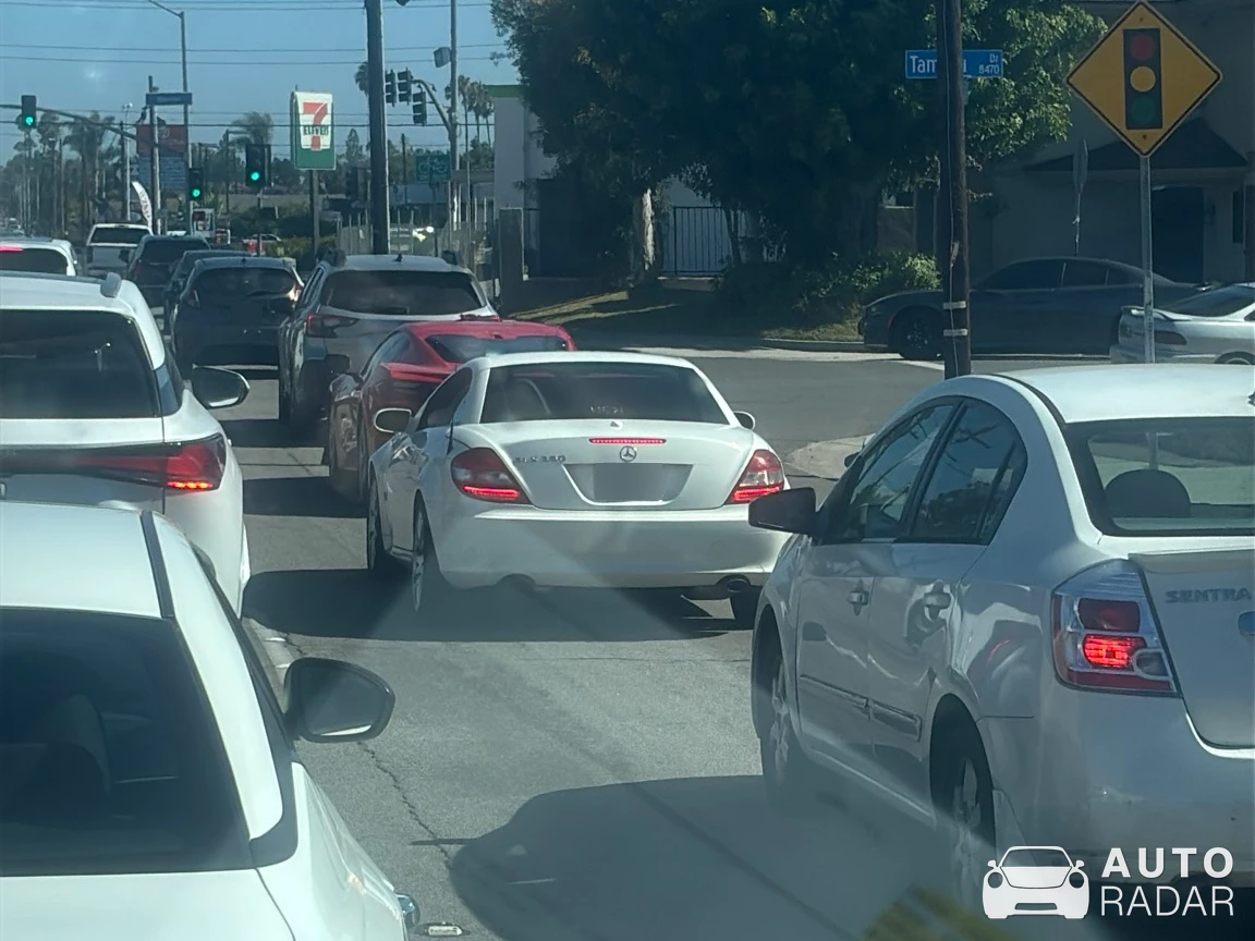 Mercedes-Benz SL 55 AMG R230 spotted in Seal Beach