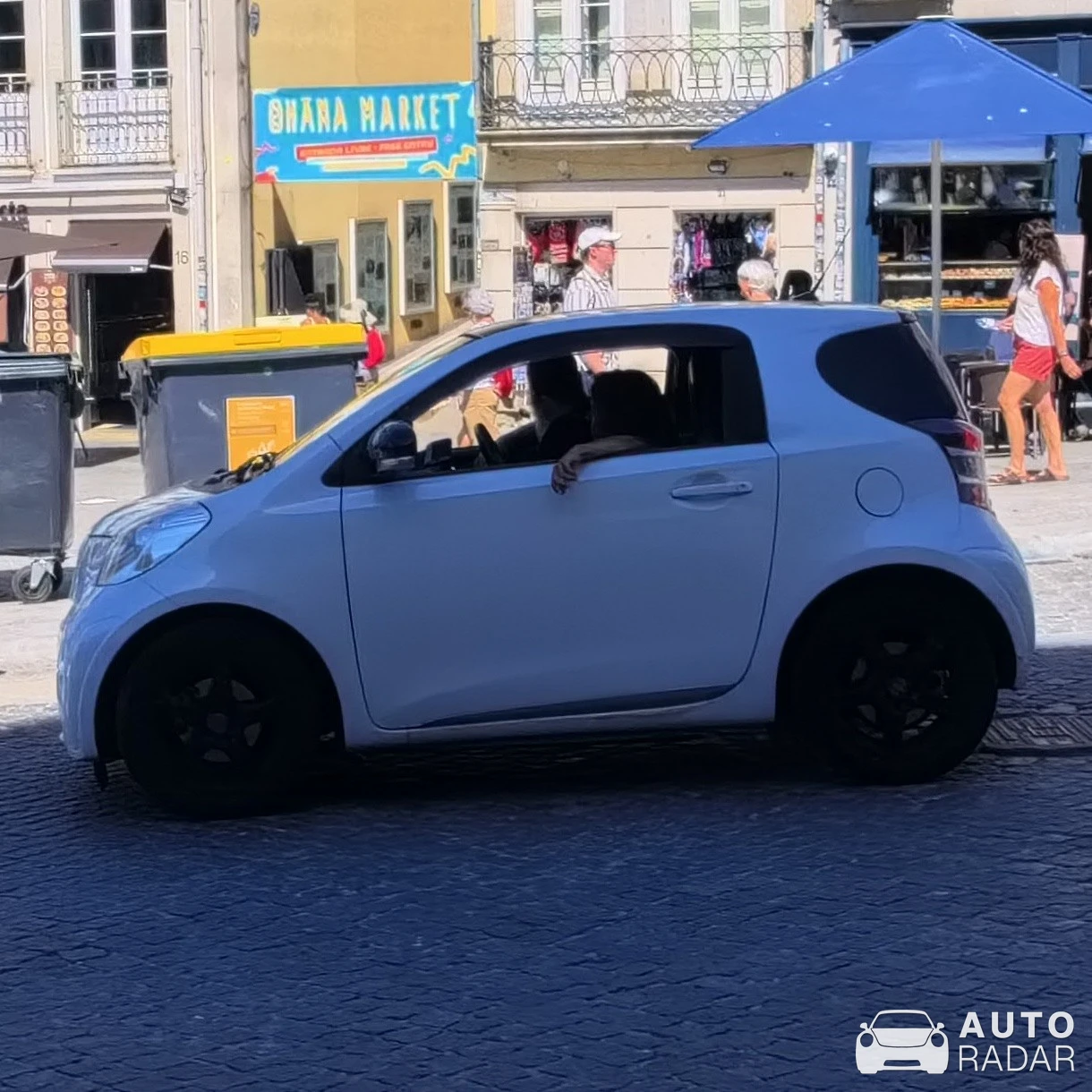 Aston Martin Cygnet spotted in Porto