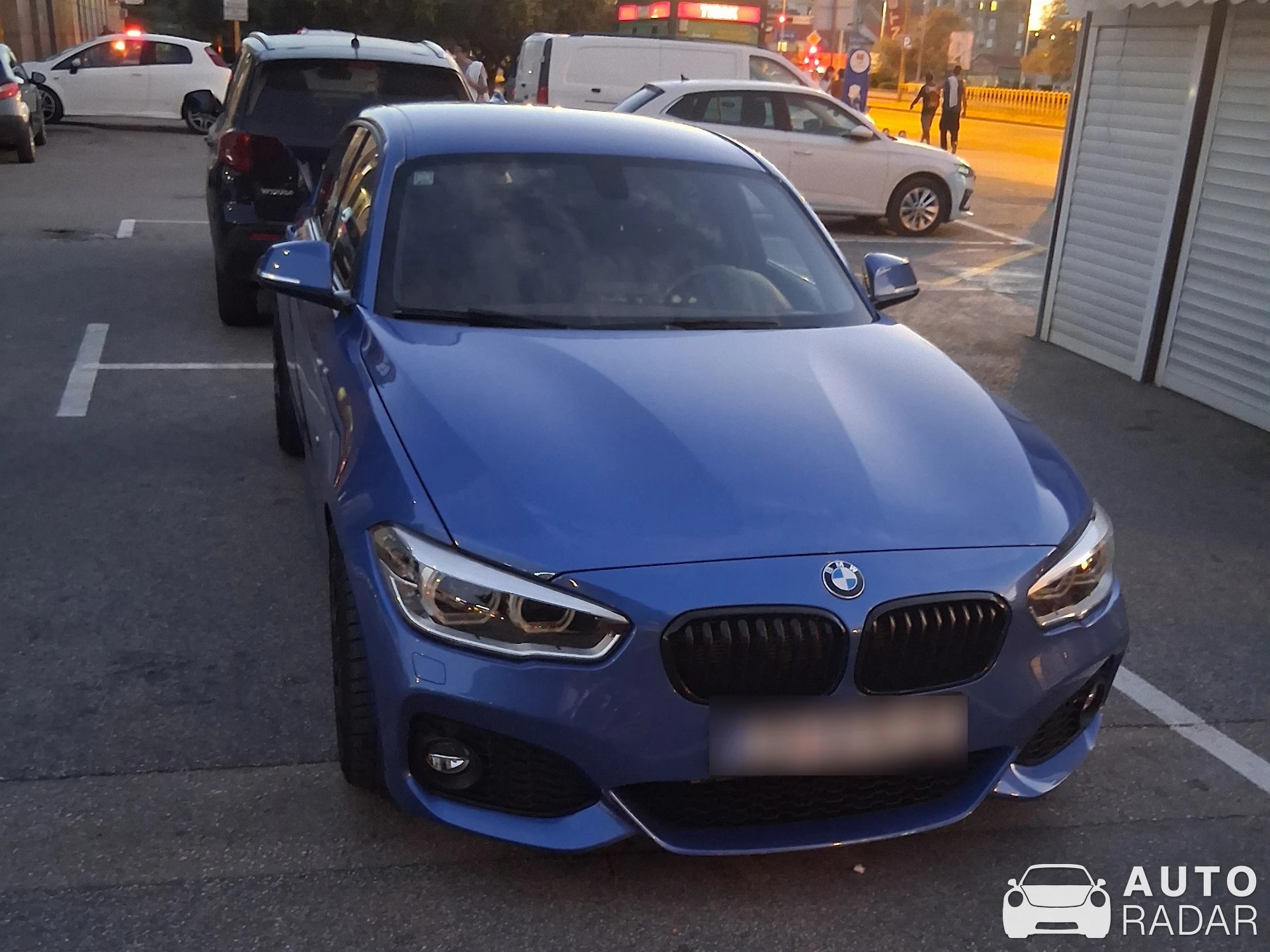 BMW 1 Series F20 spotted in London