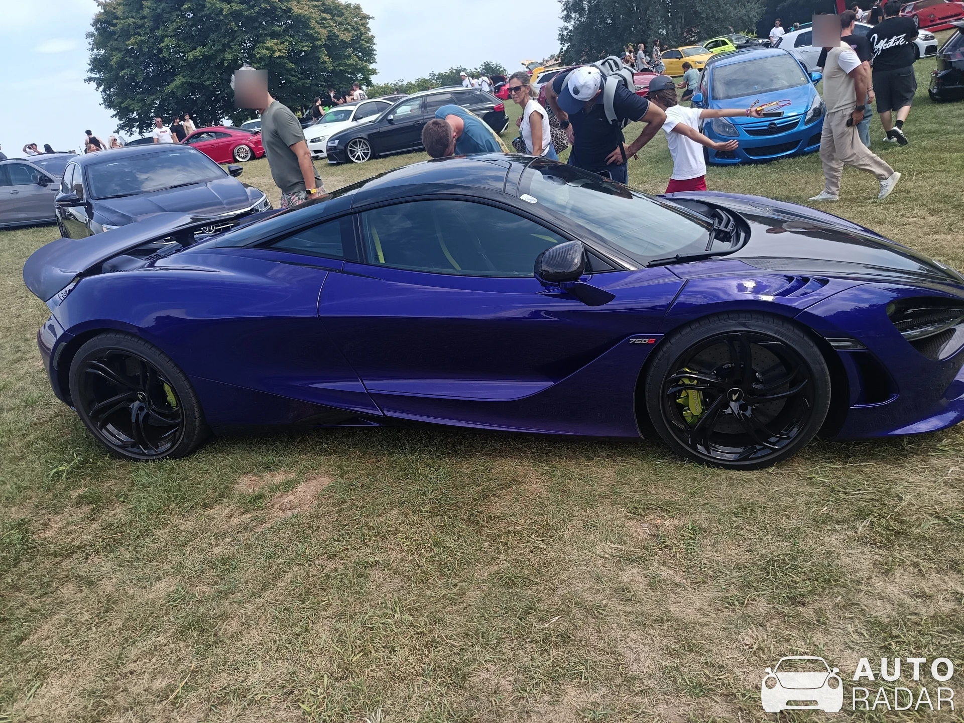 McLaren 750S spotted in Monzambano