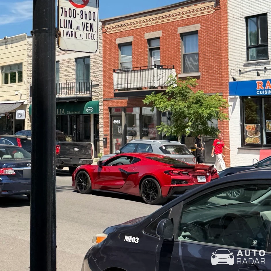 Chevrolet Corvette C8 Z06 spotted in Montréal