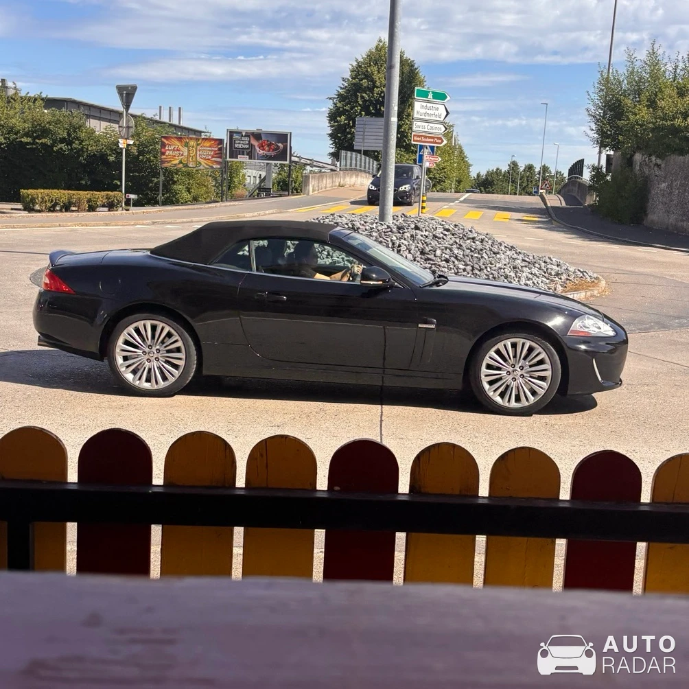 Jaguar XK Dynamic R Convertible spotted in Pfäffikon SZ