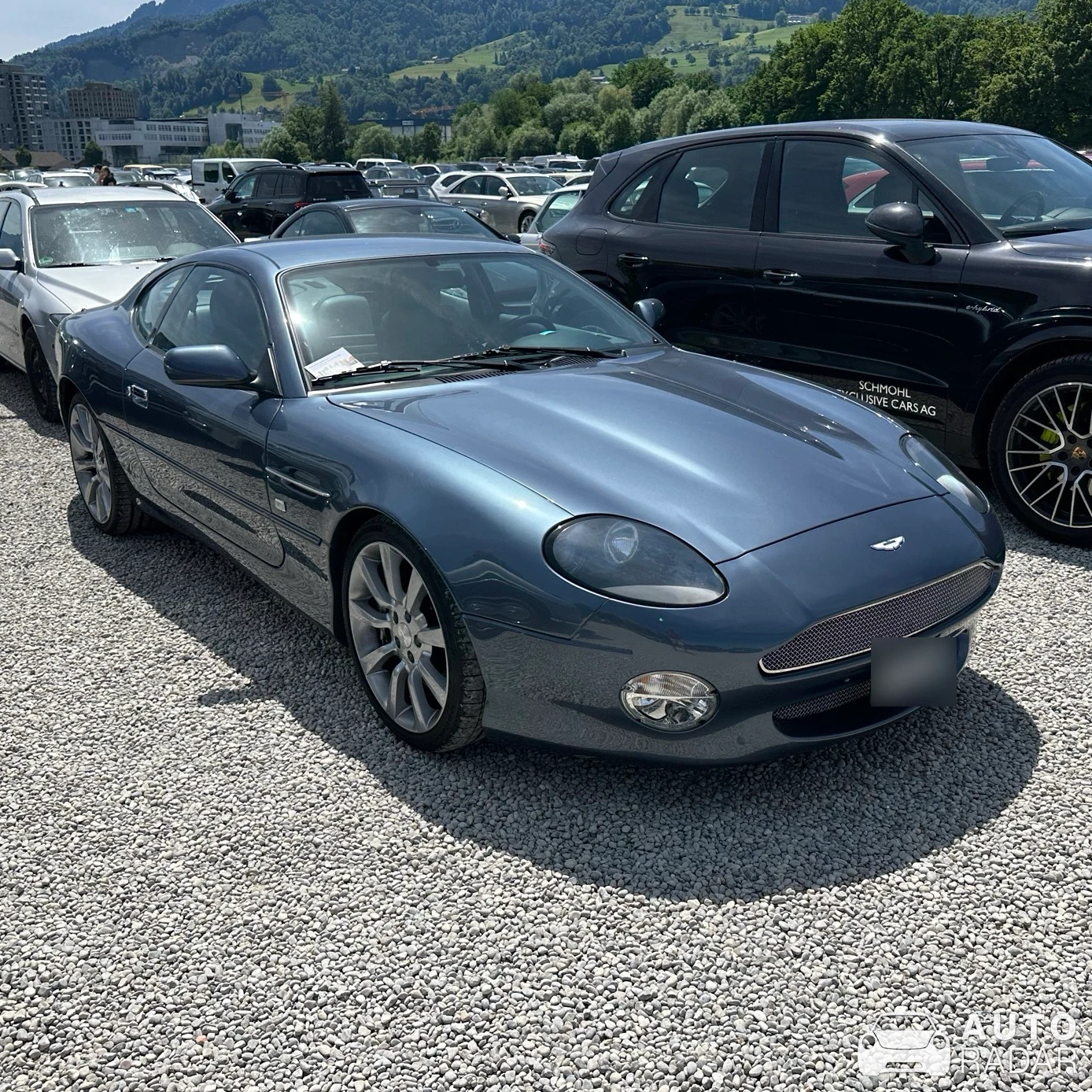 Aston Martin DB7 Vantage spotted in Luzern