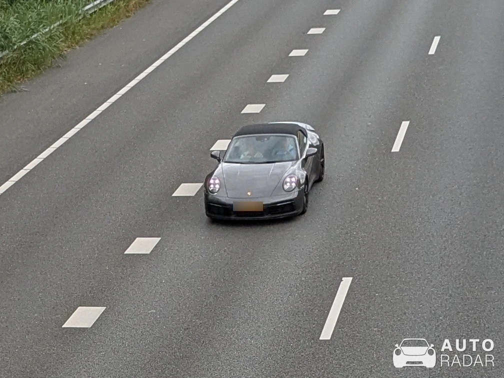 Porsche 992 Carrera Cabriolet MkI spotted in Hengelo