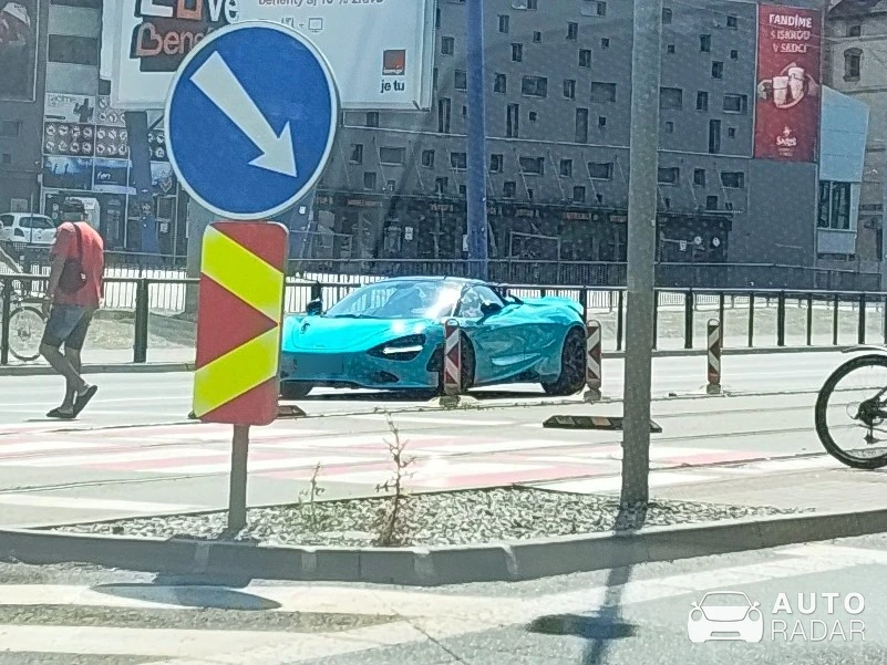 McLaren 750S spotted in Košice