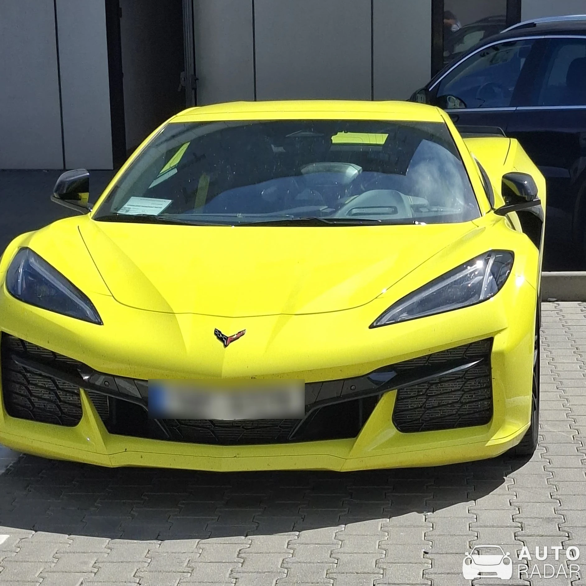 Chevrolet Corvette C8 Stingray spotted in Sibiu
