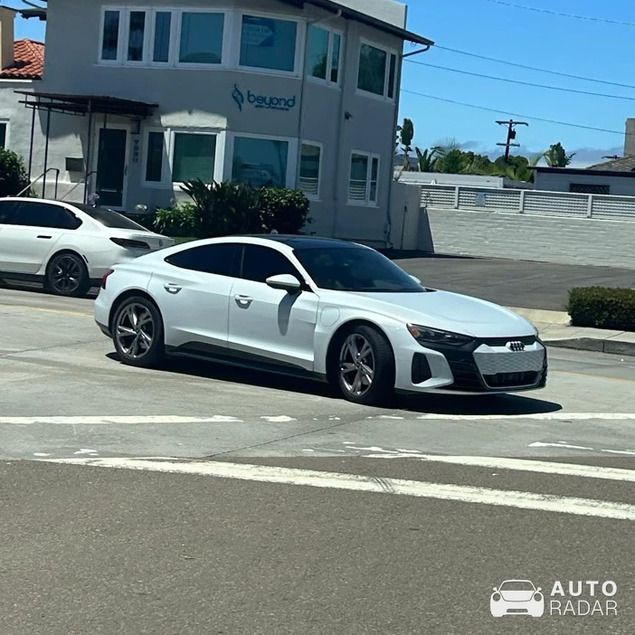 Audi E-Tron GT spotted in San Diego