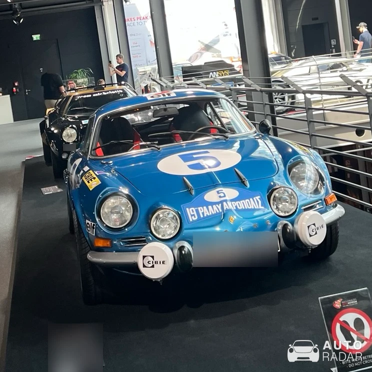 Alpine A110 1600 Group 4 Rallye spotted in Dietzhölztal