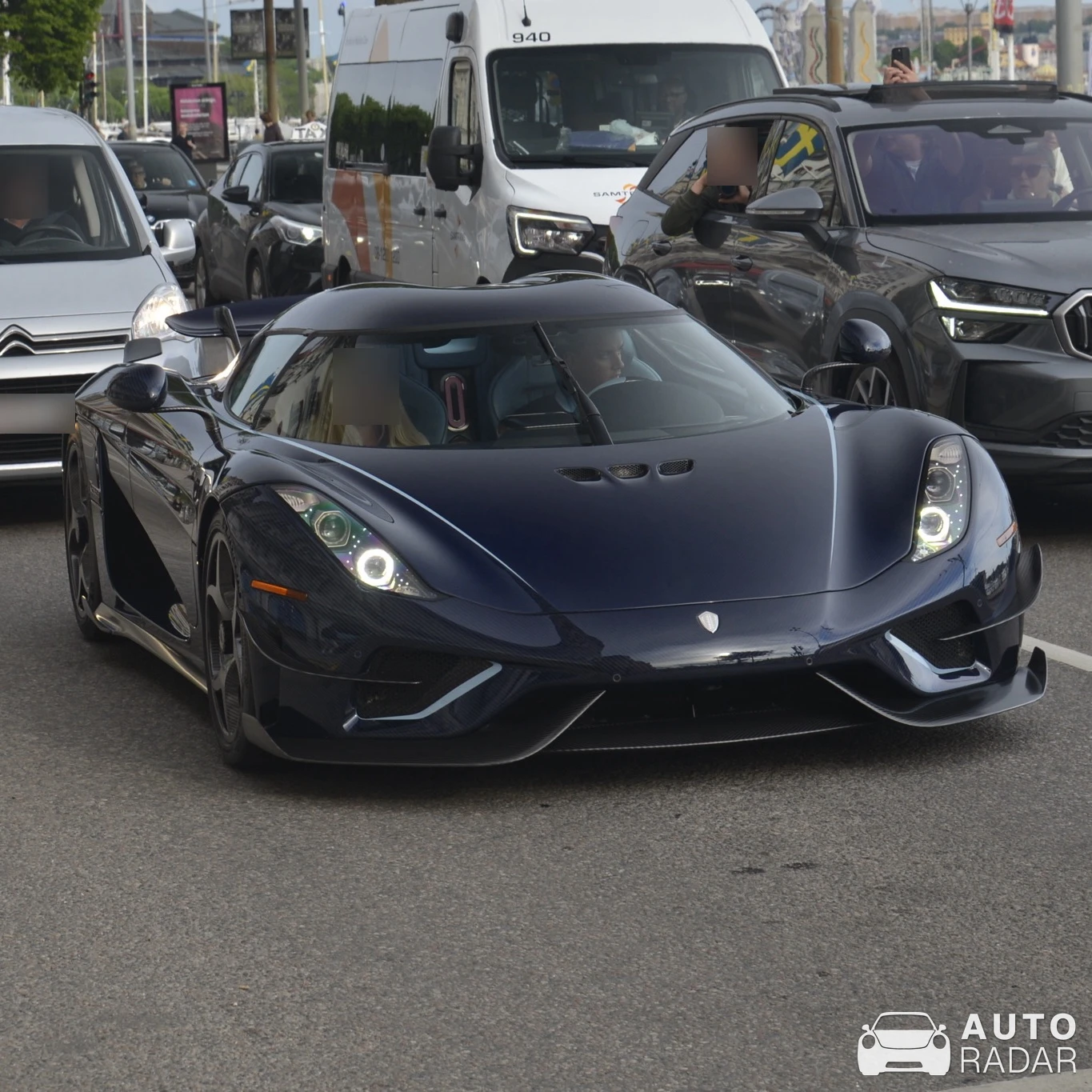 Koenigsegg Regera spotted in Stockholm