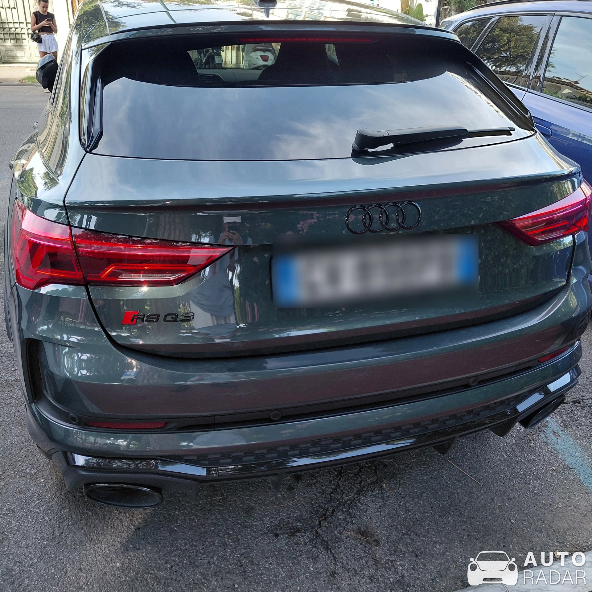 Audi RS Q3 spotted in Forte dei Marmi