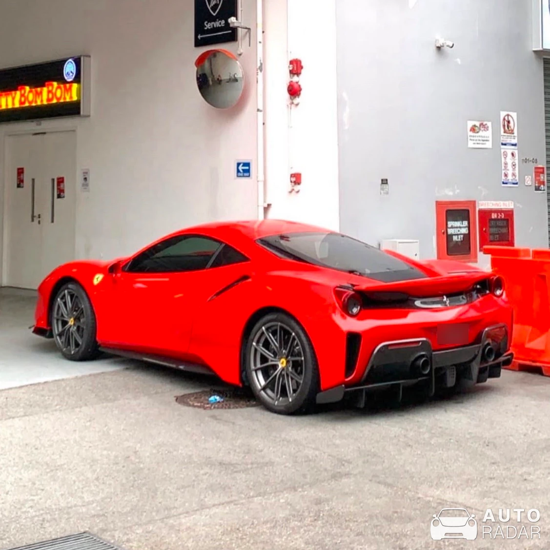 Ferrari 488 Pista spotted in Singapore