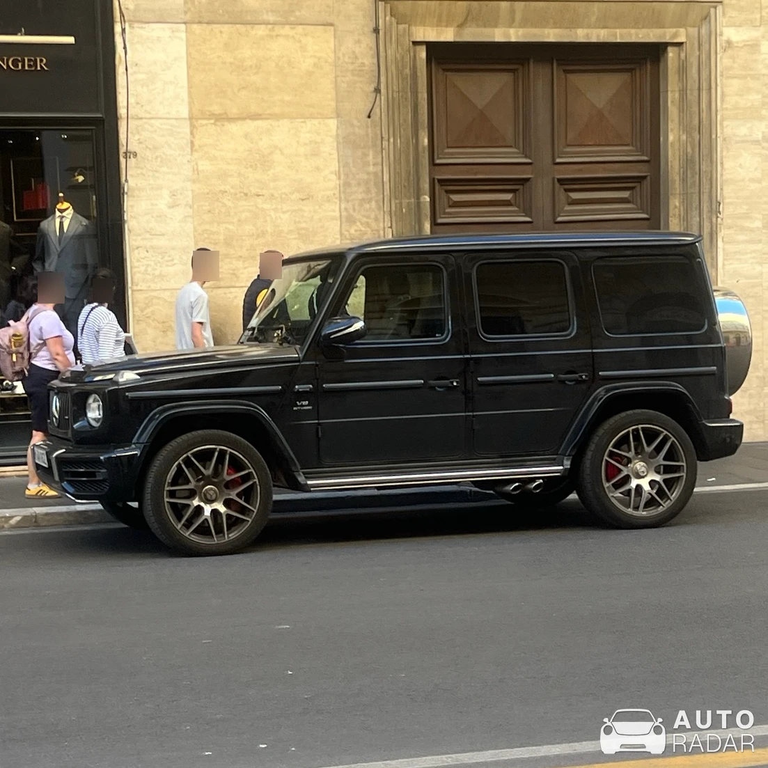 Mercedes-AMG G 63 W463 2018 spotted in Monterotondo