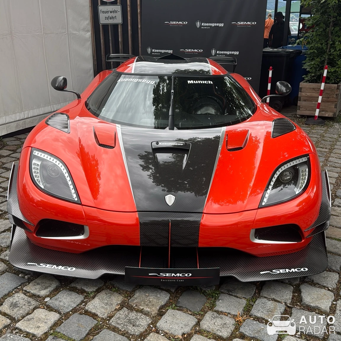 Koenigsegg Agera spotted in Gmund am Tegernsee