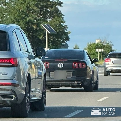 Ford Mustang spotted in Prešov
