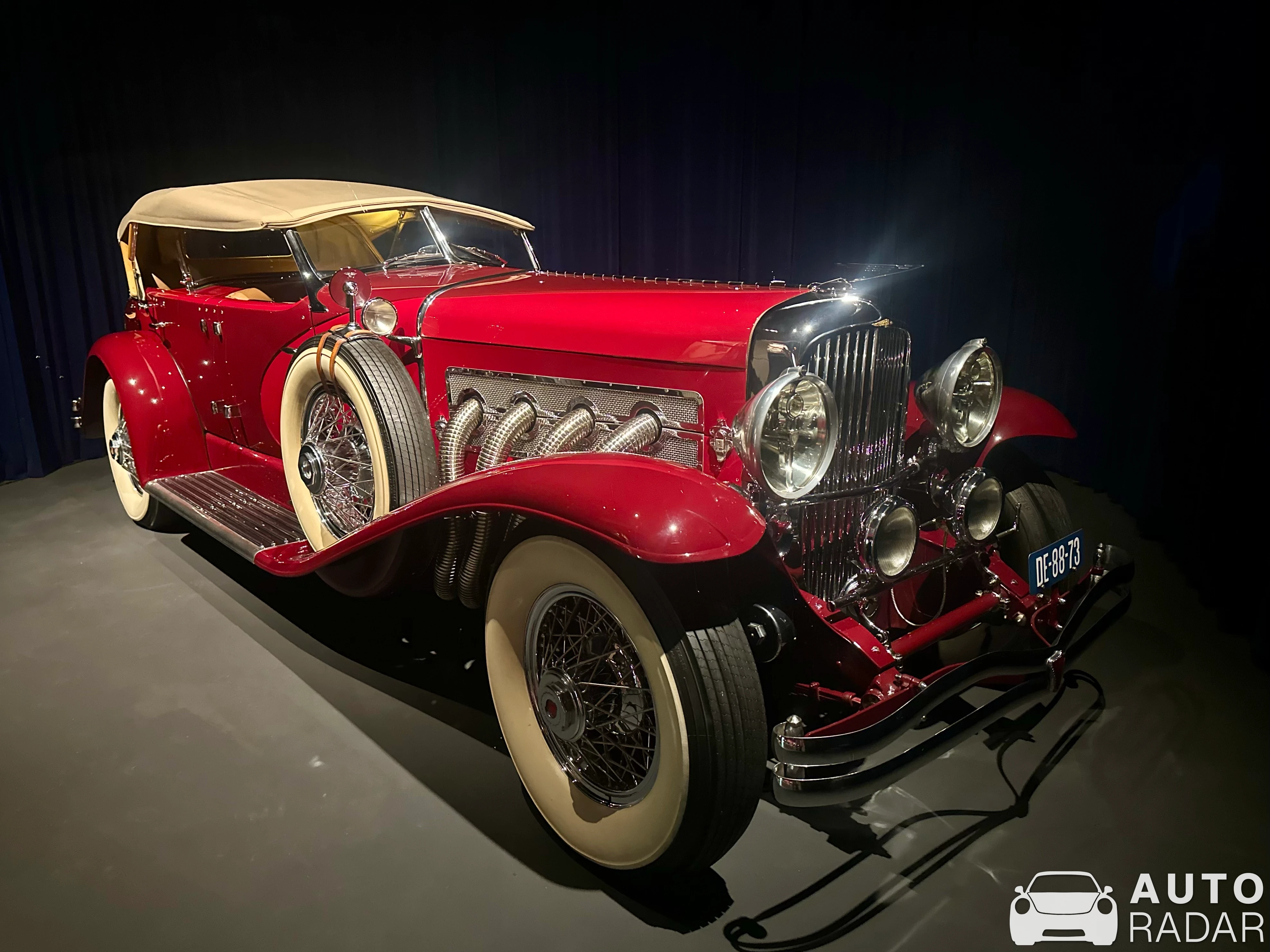 Duesenberg Model J spotted in The Hague