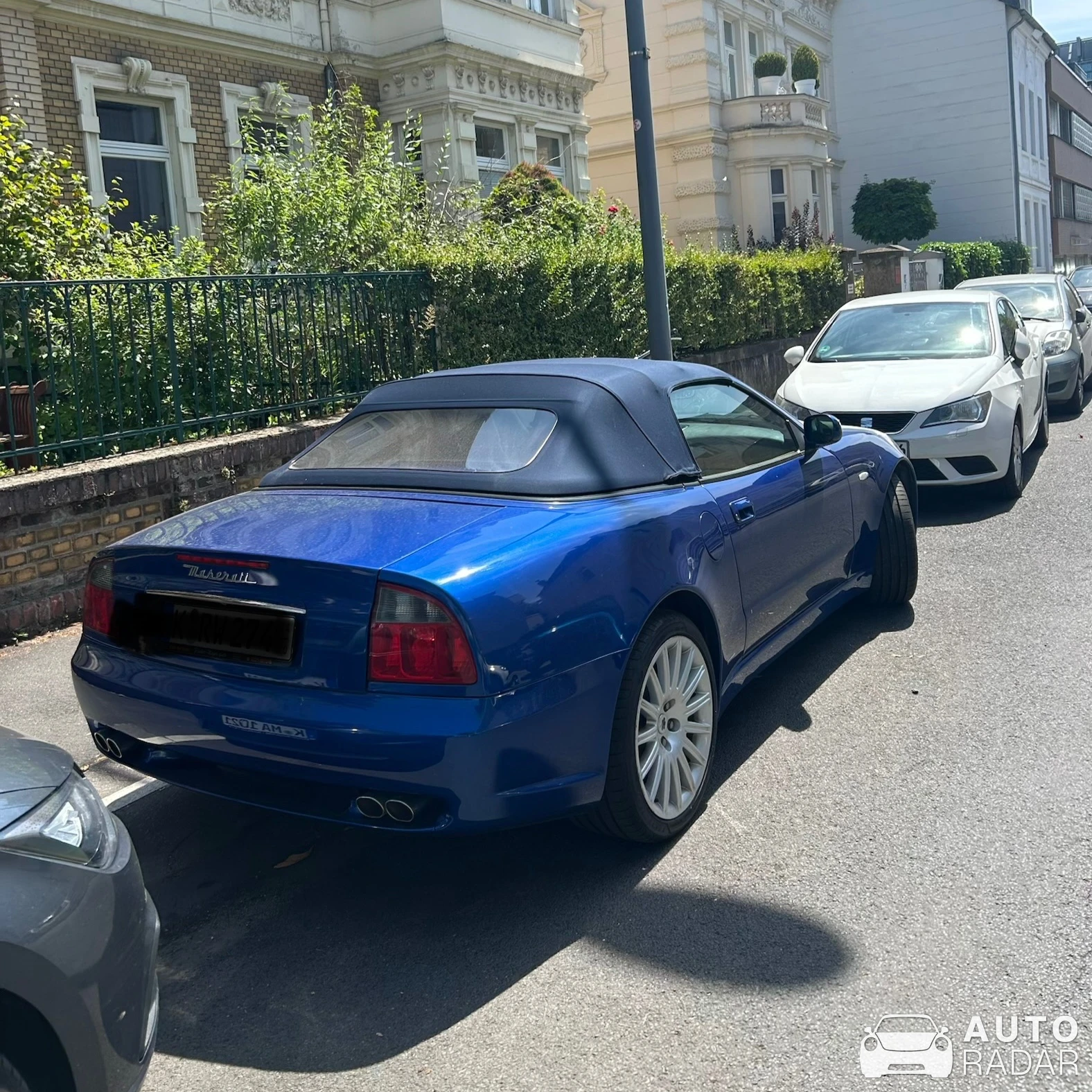 Maserati 4200 Spyder spotted in Köln