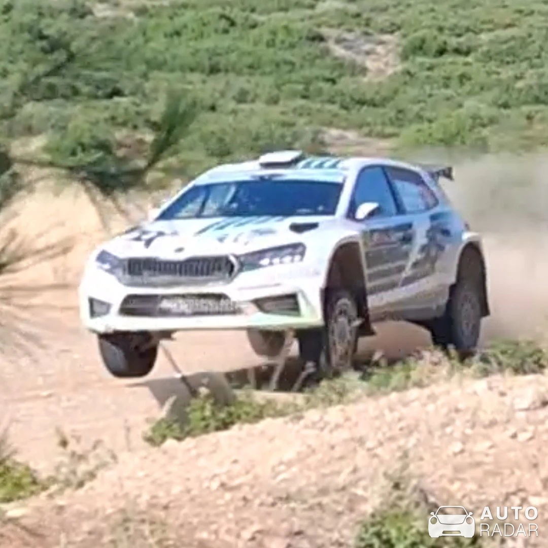 Škoda Fabia RS Rally2 spotted in Neochoraki