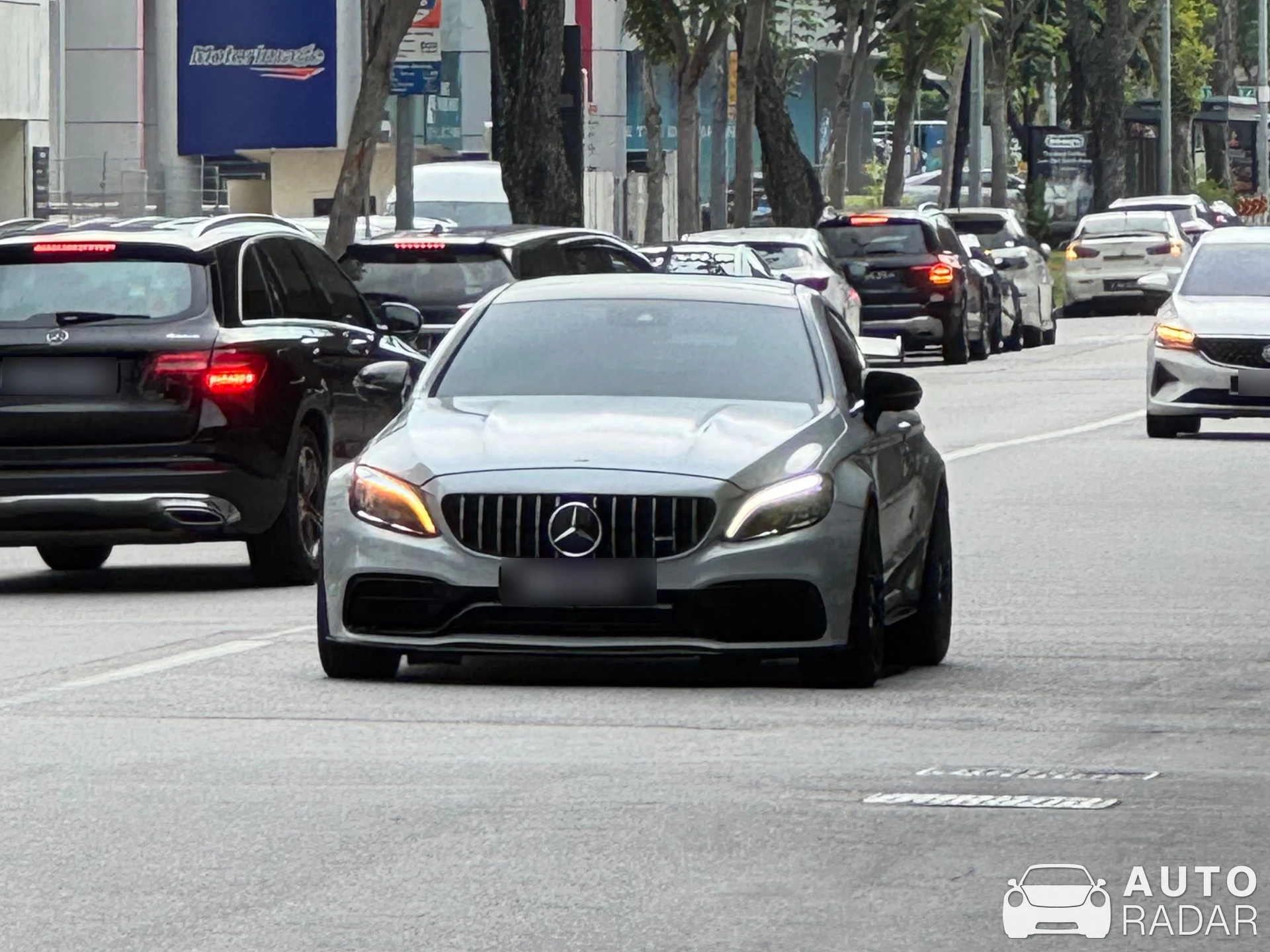 Mercedes-AMG C 63 S Coupé C205 spotted in Singapore