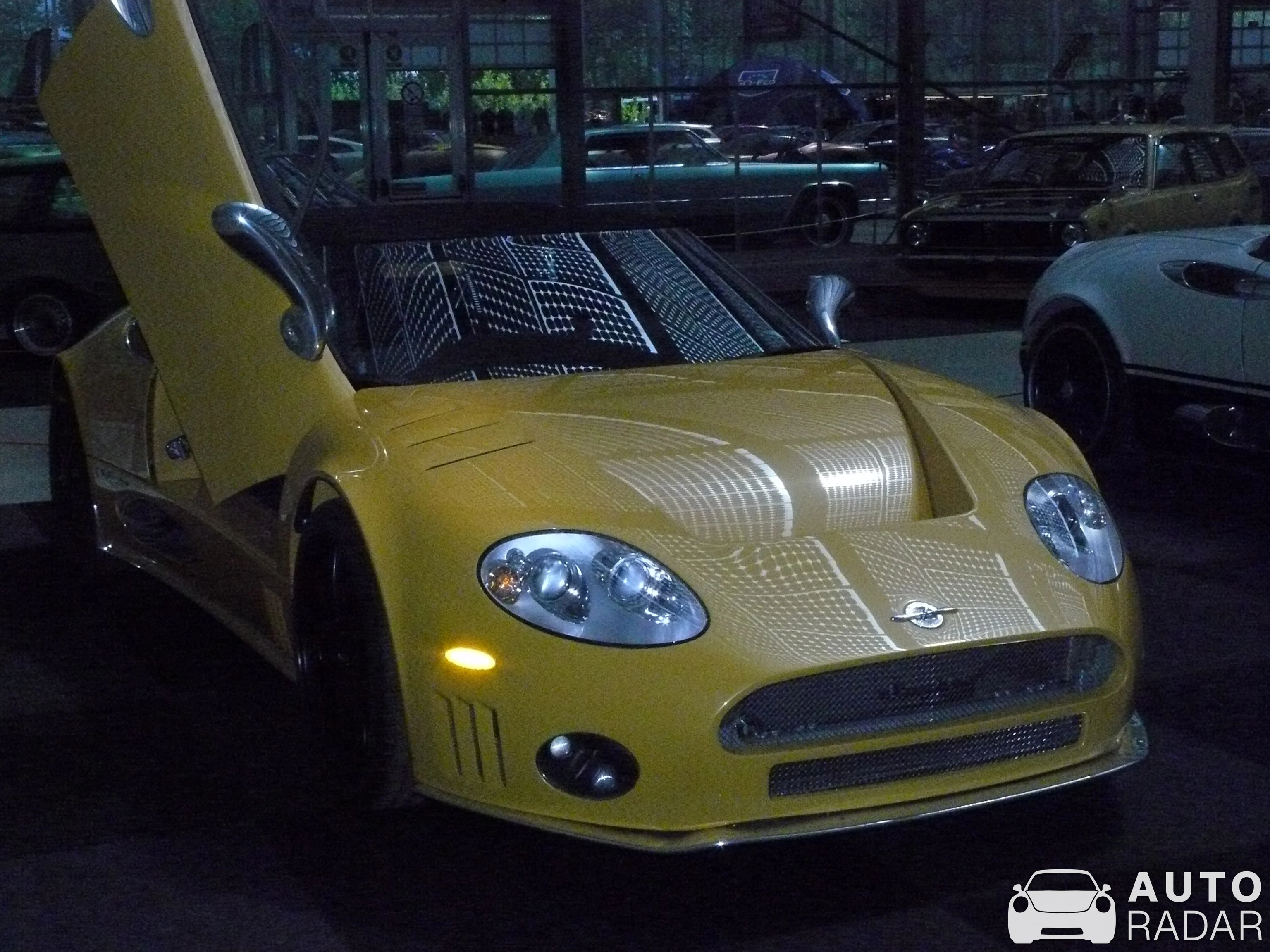Spyker C8 spotted in Vijfhuizen