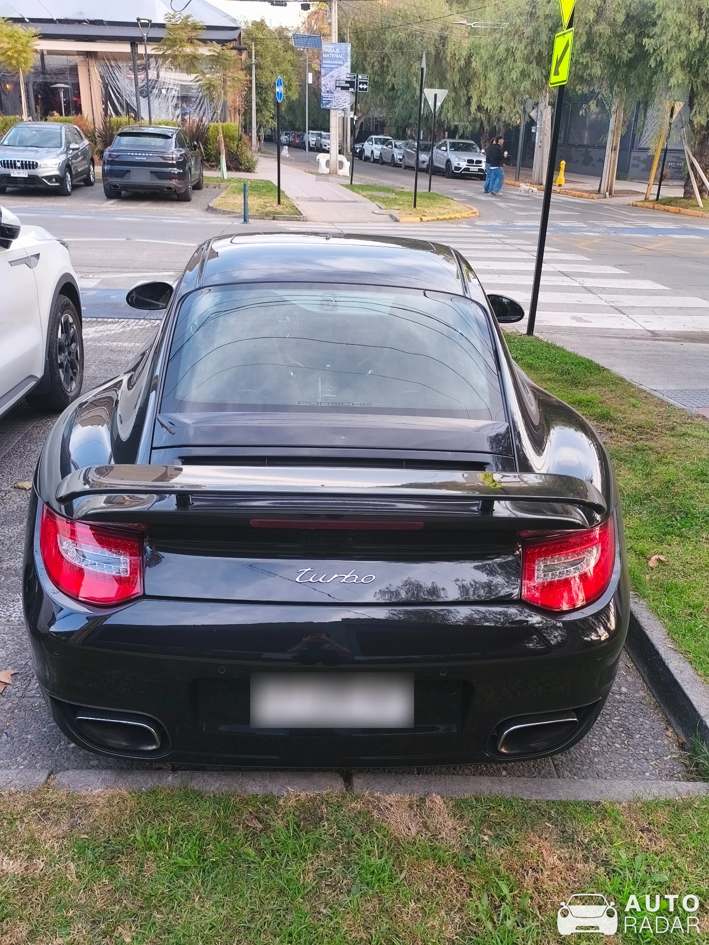 Porsche 997 Turbo spotted in Las Condes