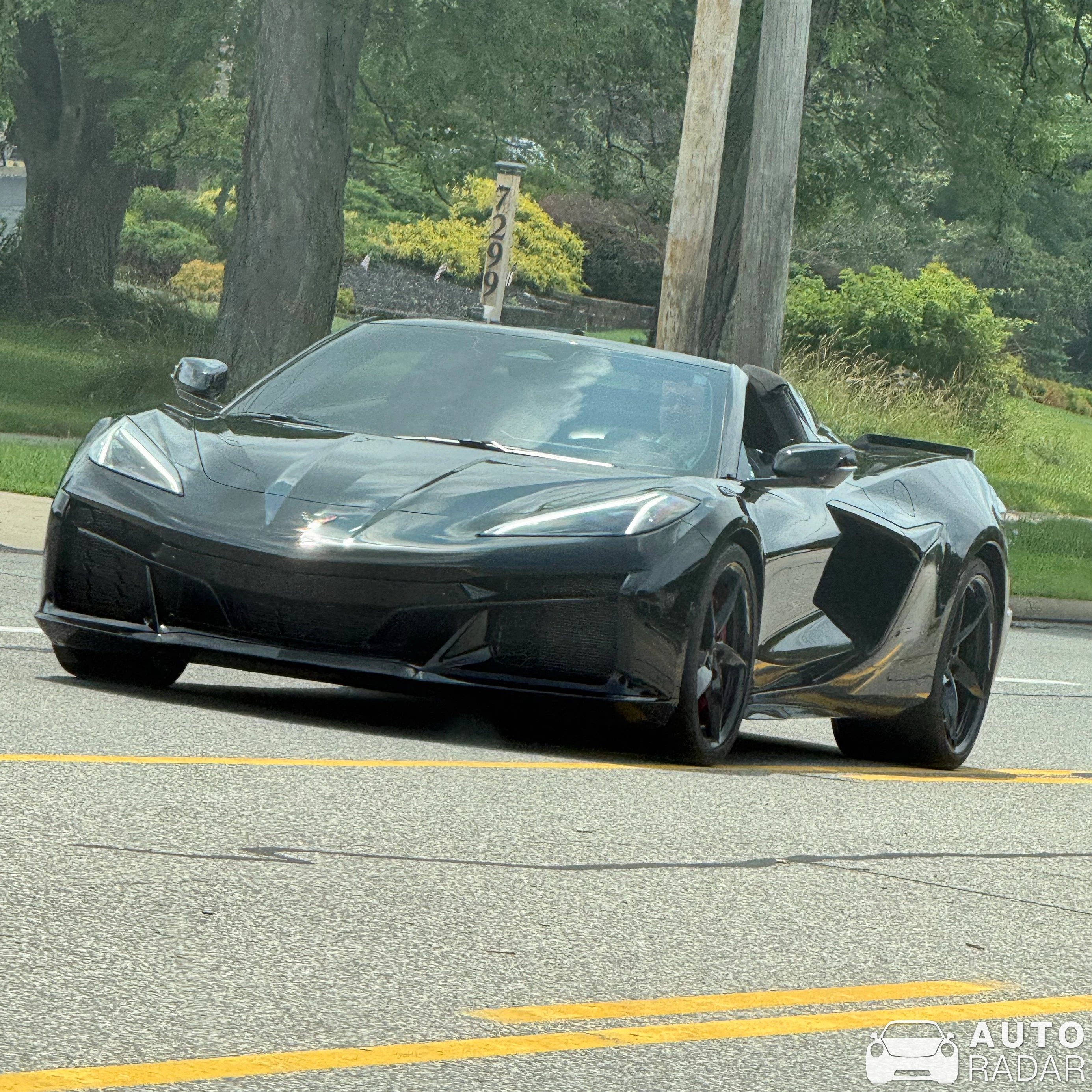 Chevrolet Corvette C8 E-Ray Convertible spotted in Middleburg Heights