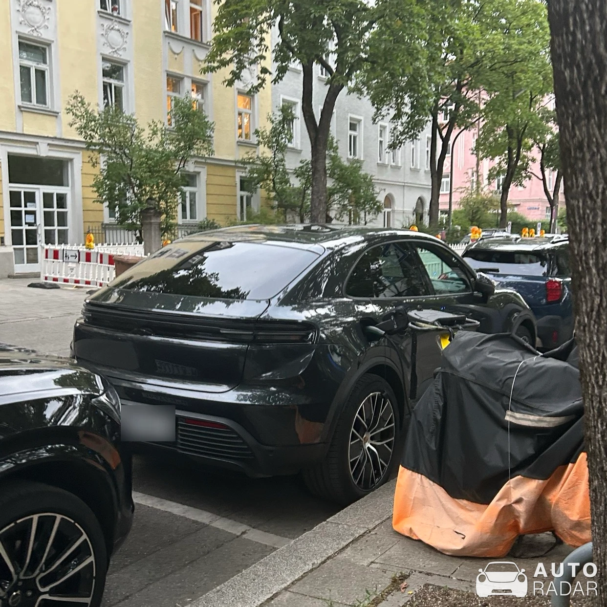 Porsche Macan EV spotted in München
