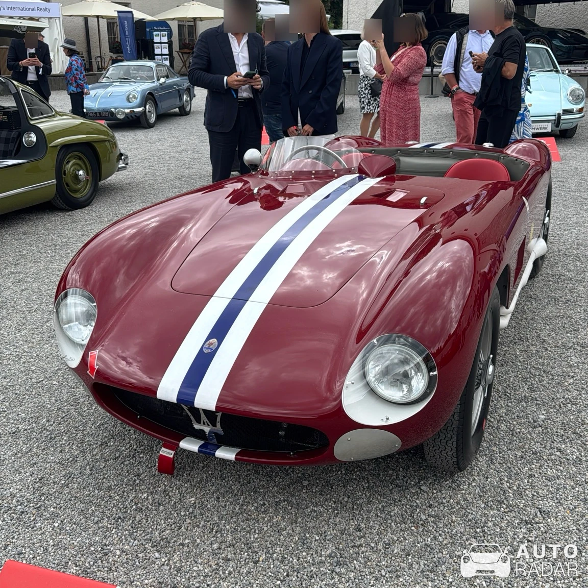 Maserati 450S spotted in Gmund am Tegernsee