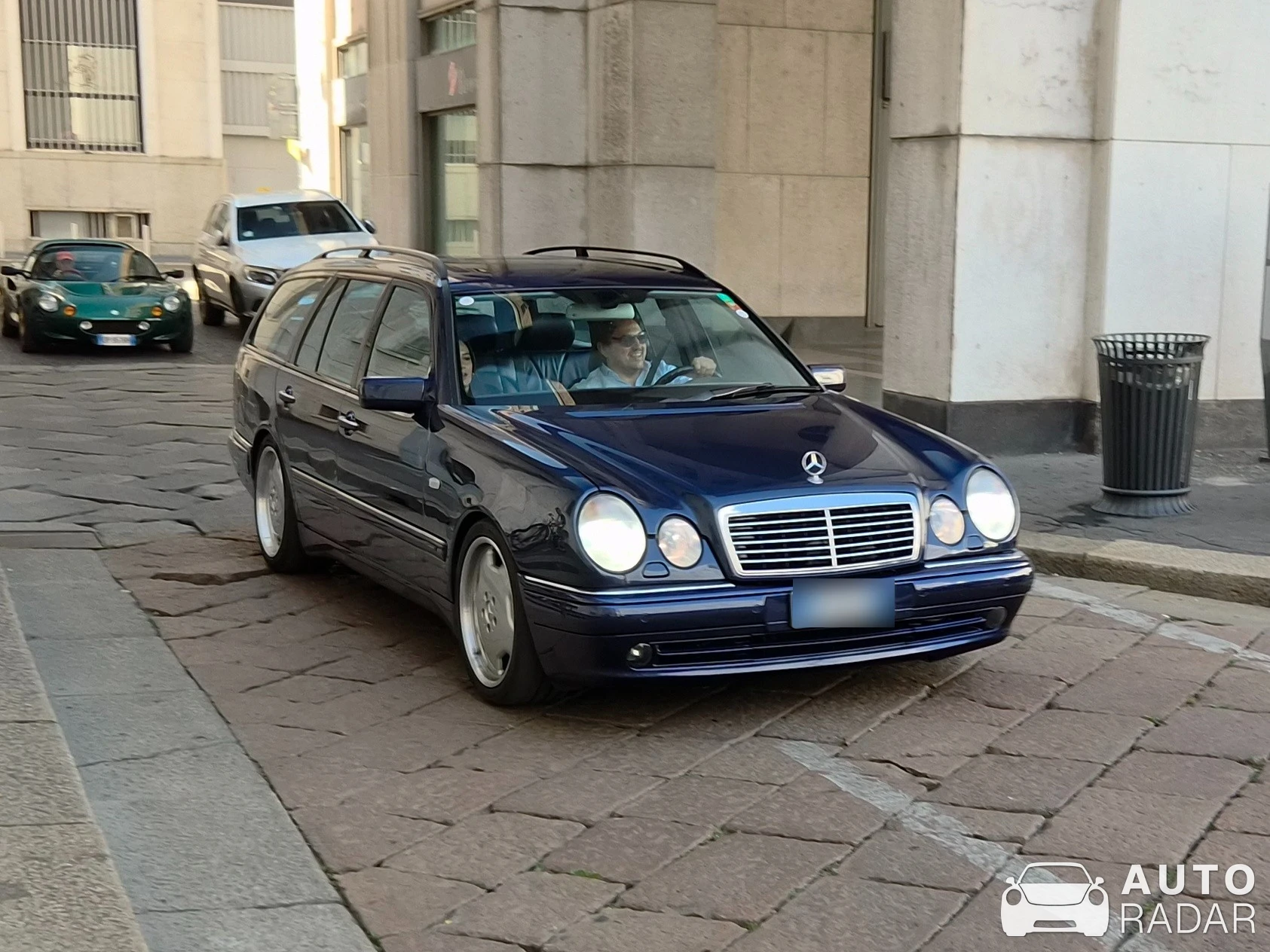 Mercedes-Benz E 55 AMG spotted in Milano, Italy