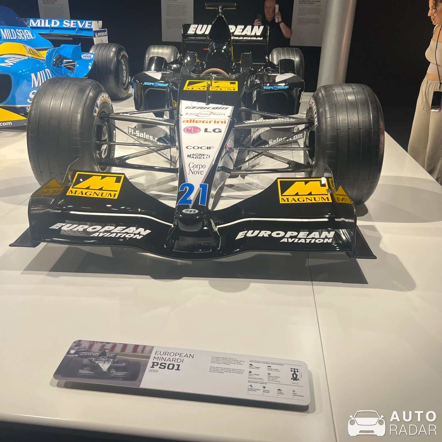 Minardi M189 spotted in Llanera