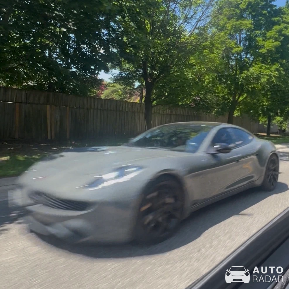 Fisker Karma spotted in Burlington