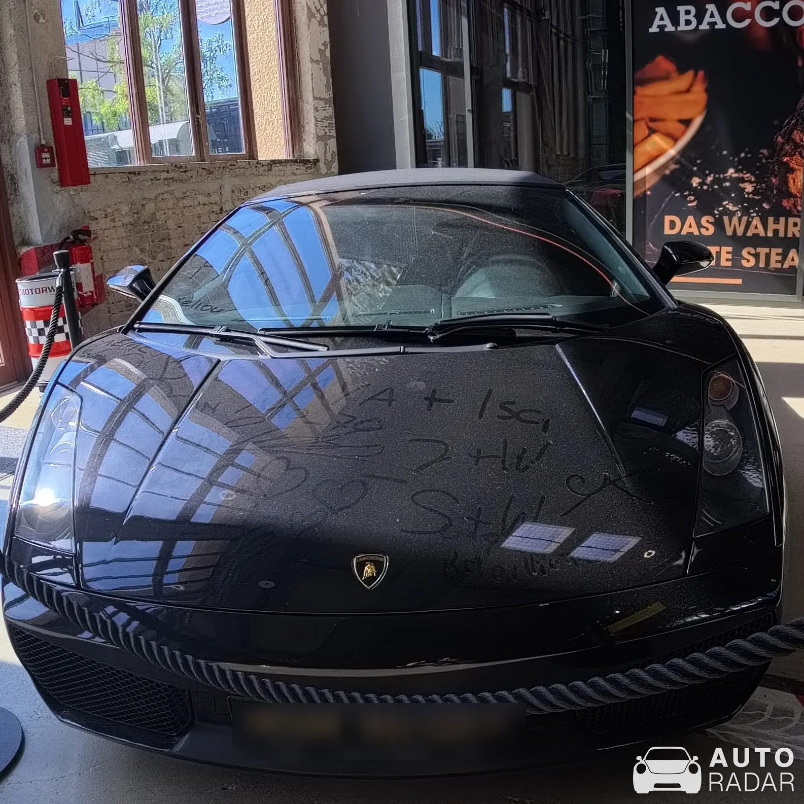 Lamborghini Gallardo Spyder spotted