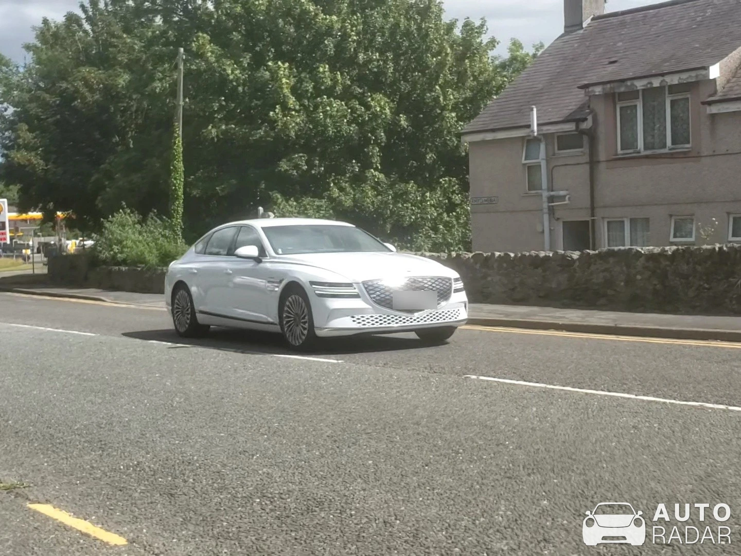 Genesis G80 spotted in Menai Bridge