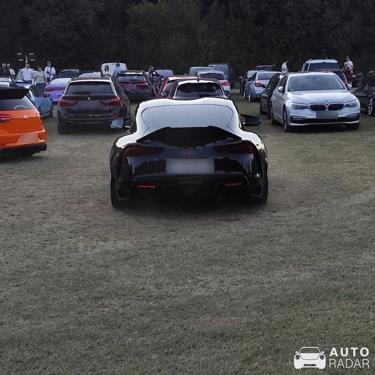 Toyota Supra A90 spotted in Monzambano
