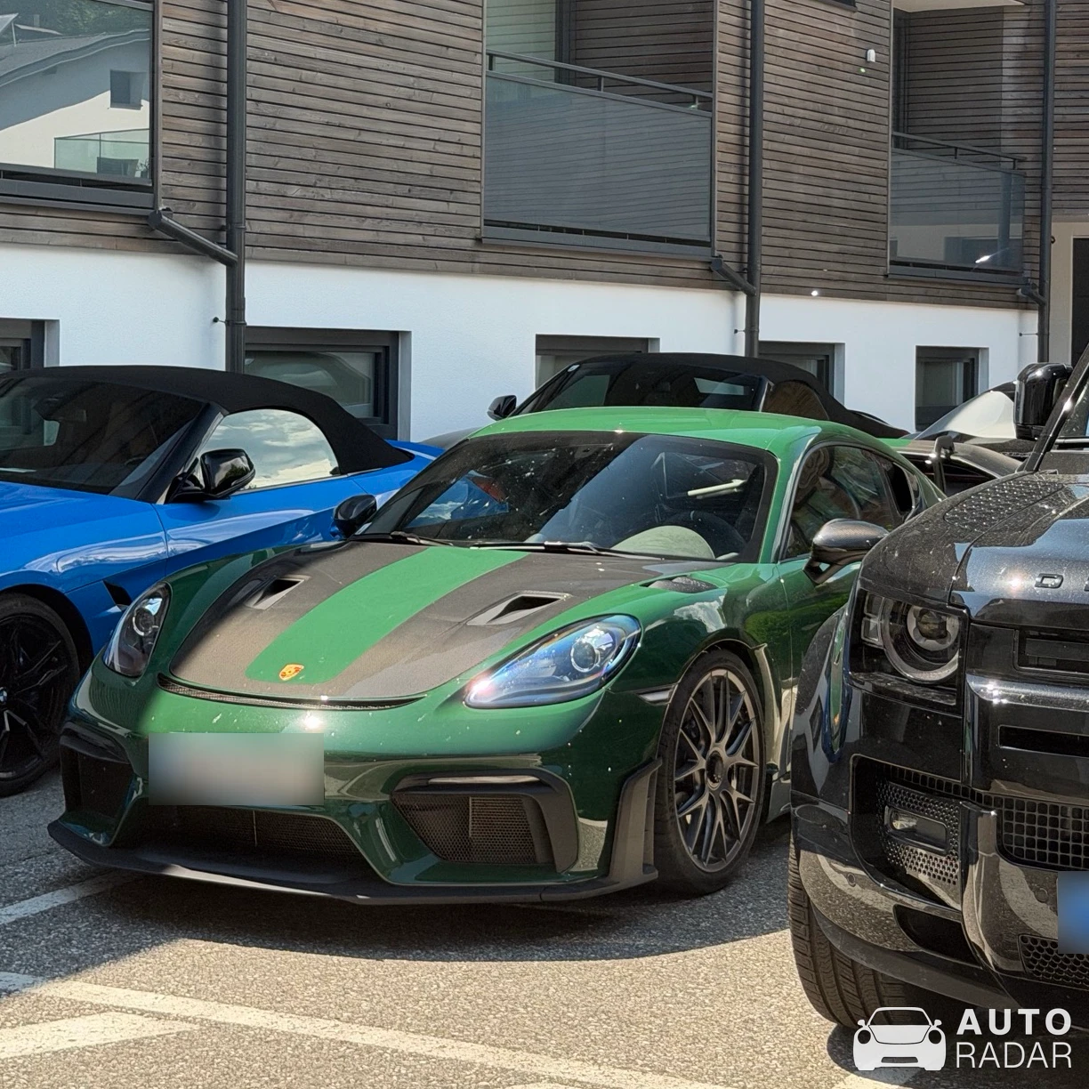 Porsche 718 Cayman GT4 RS Weissach Package spotted in Velden am Wörther See