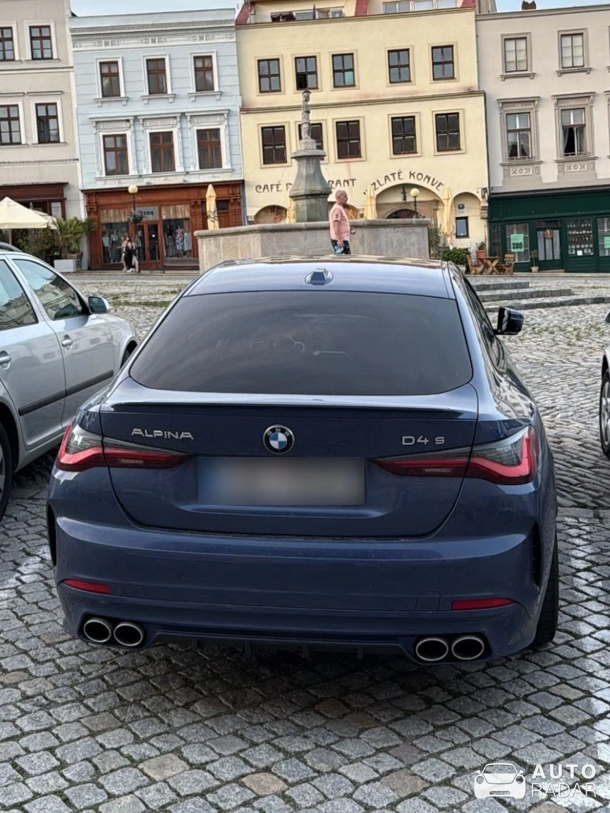 Alpina D4 spotted in Znojmo
