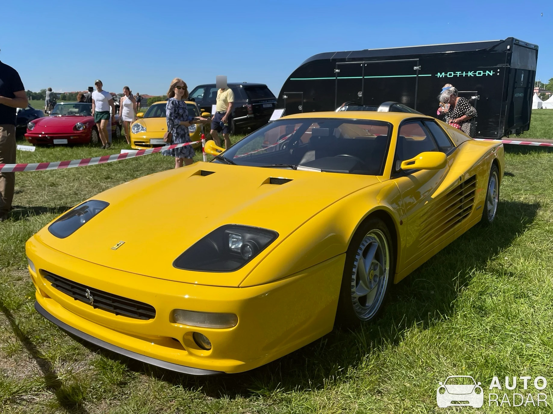 Ferrari F512 spotted in Stockholm