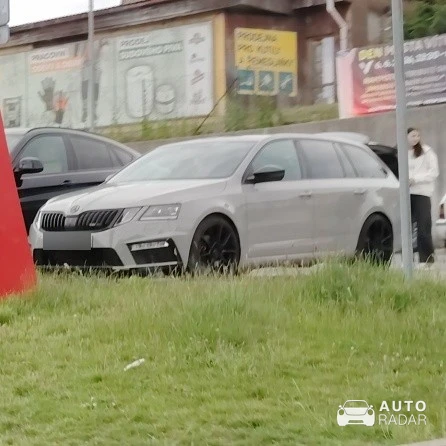 Škoda Octavia vRS spotted in Březová