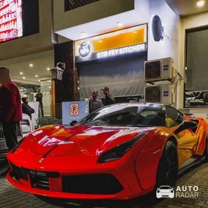 Ferrari 488 Pista spotted in Lahore