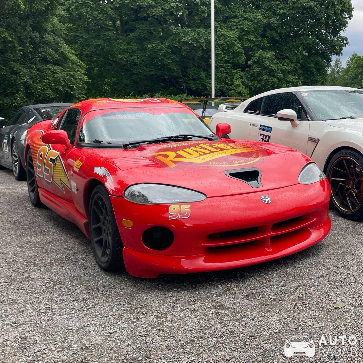 Chrysler Viper spotted in Skokloster