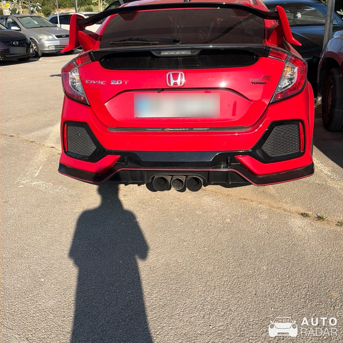 Honda Civic Type R FK8 spotted in Vrsar