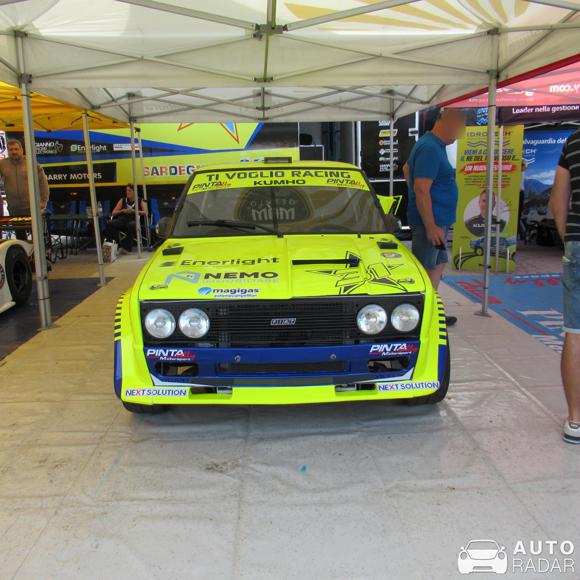 Fiat 131 spotted in Trento