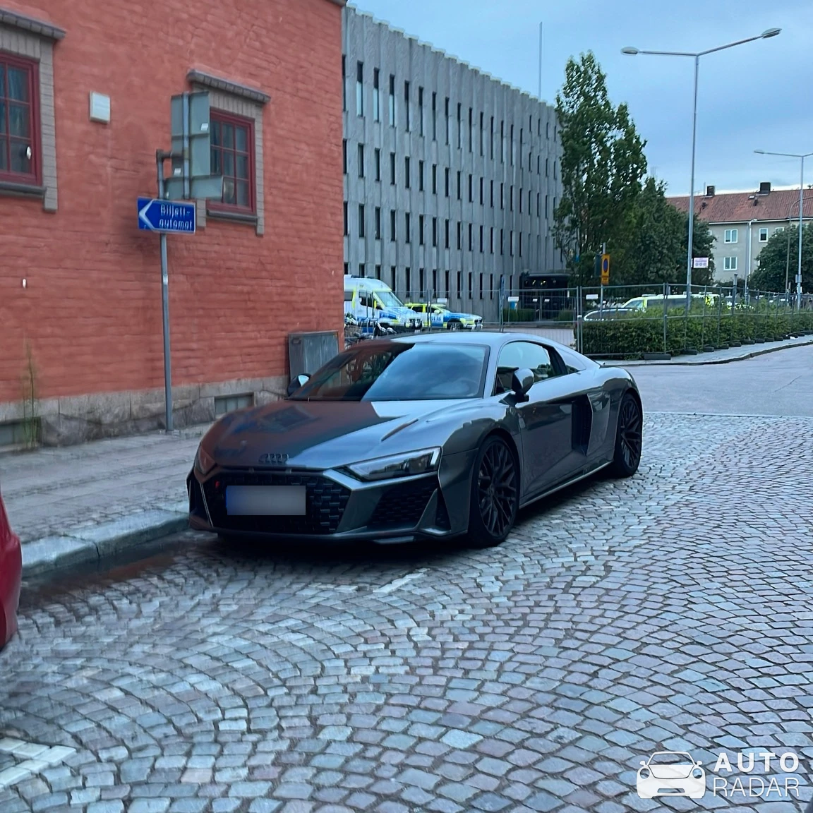 Audi R8 Type 4S spotted in Västerås