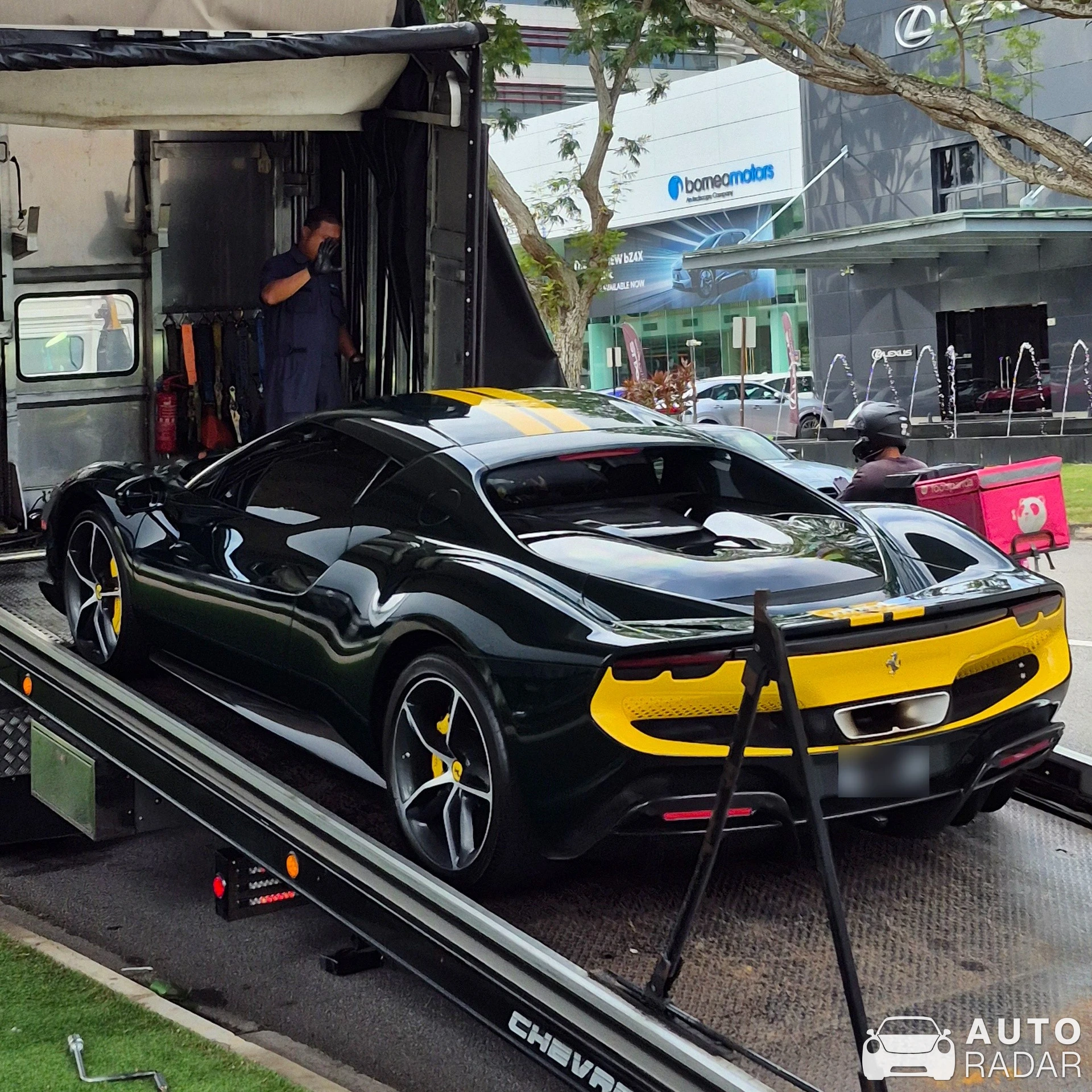 Ferrari 296 GTS Assetto Fiorano spotted in Singapore