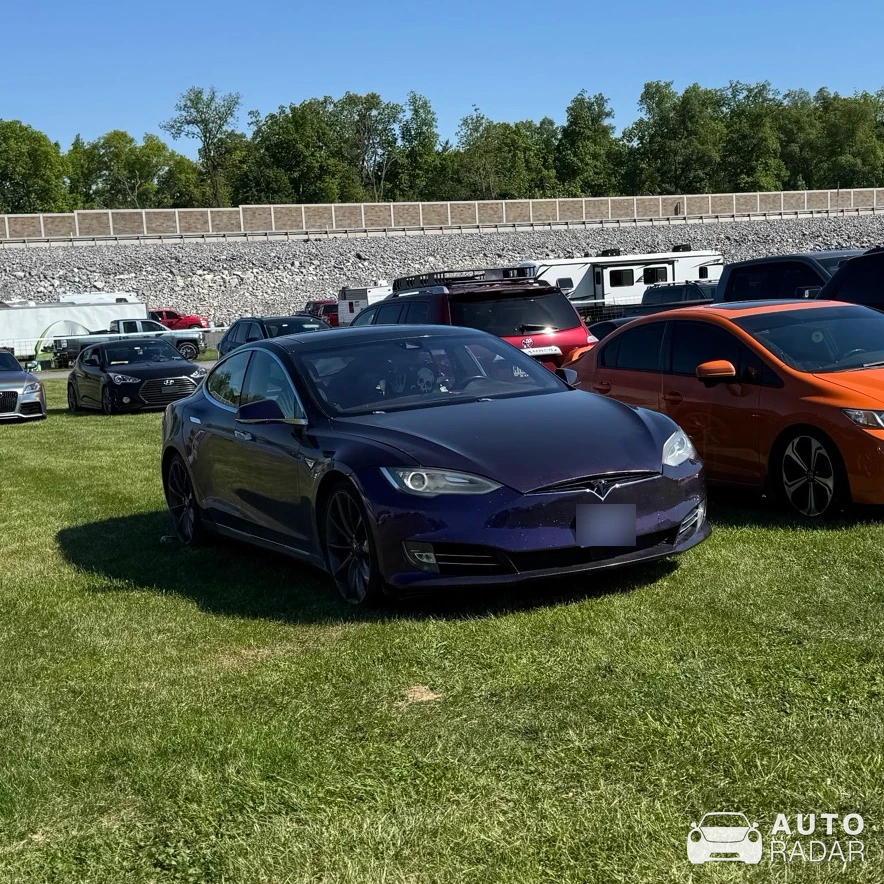 Tesla Model S spotted in Carlisle