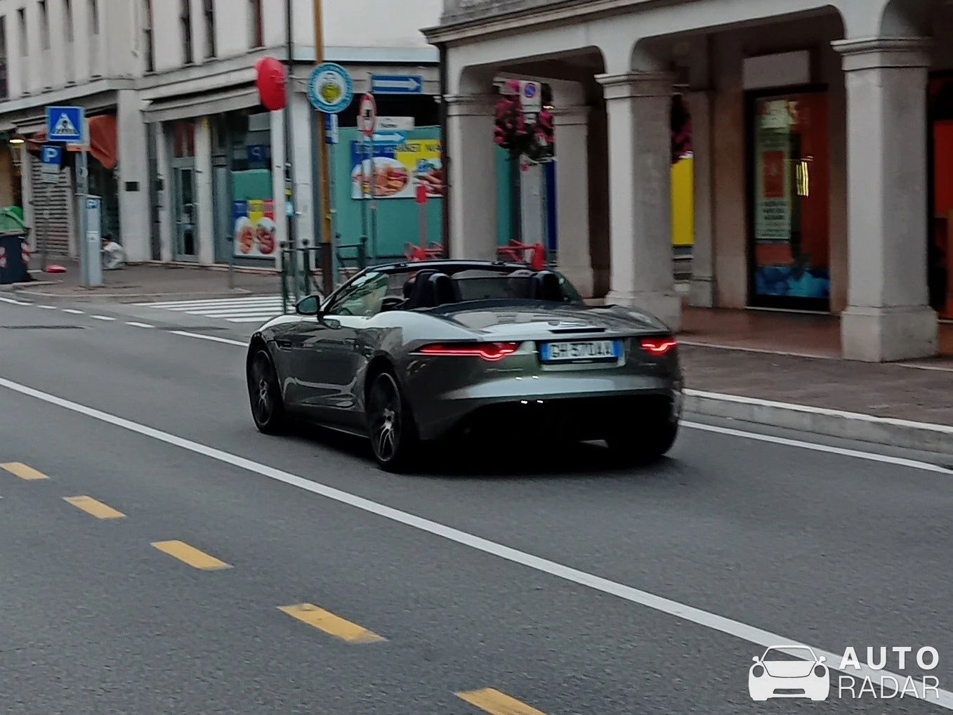 Jaguar F-Type R Convertible spotted in Venezia