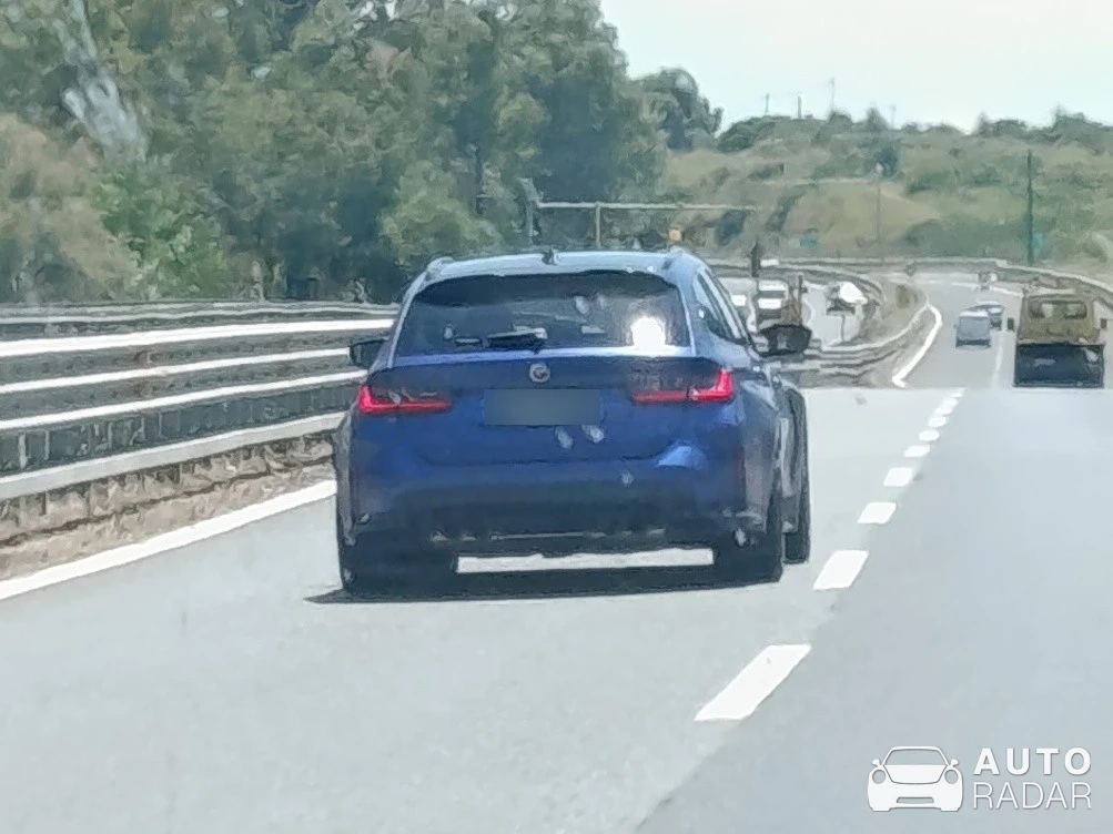 BMW M3 G81 Touring Competition spotted in Falerna