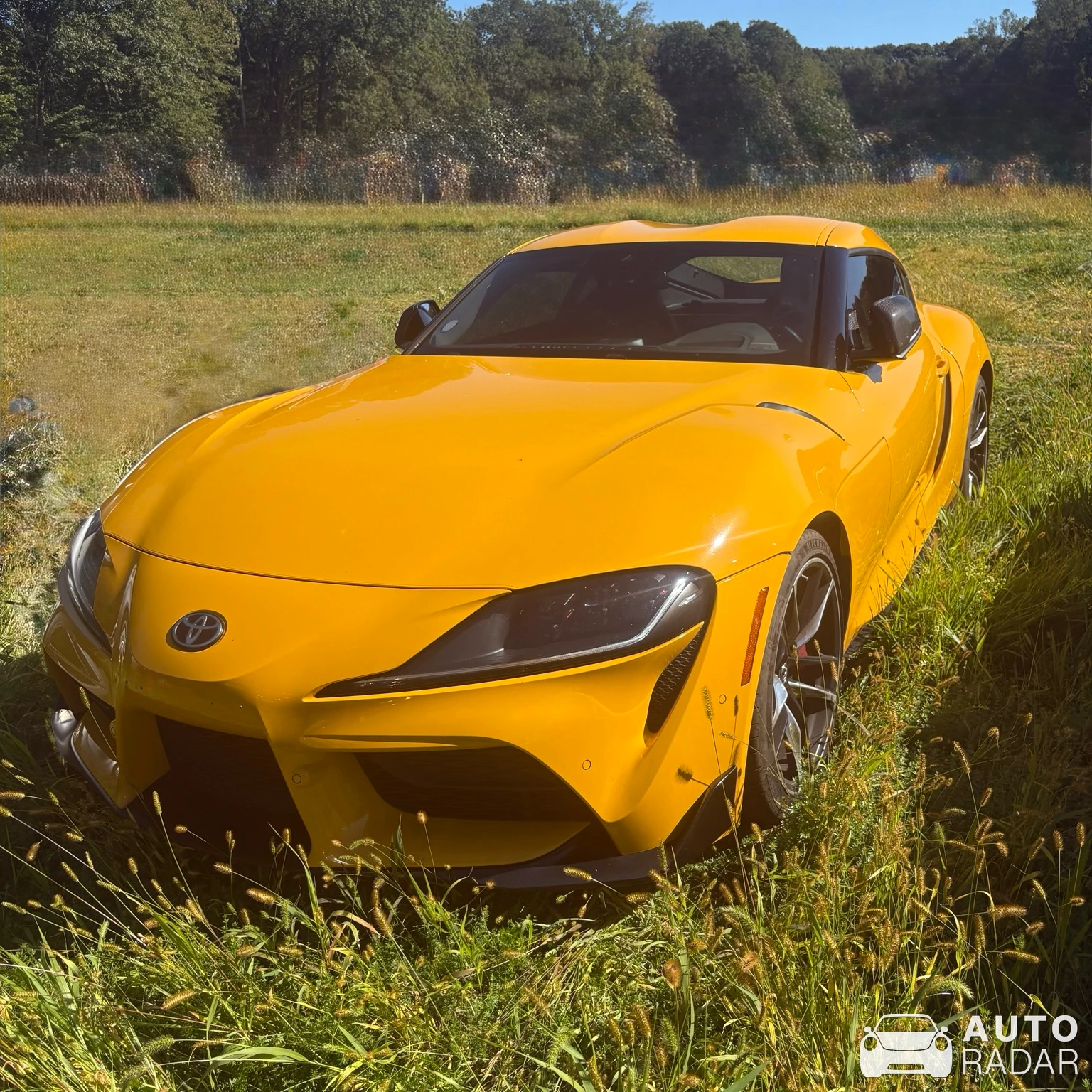 Toyota GR Supra spotted in Barrington
