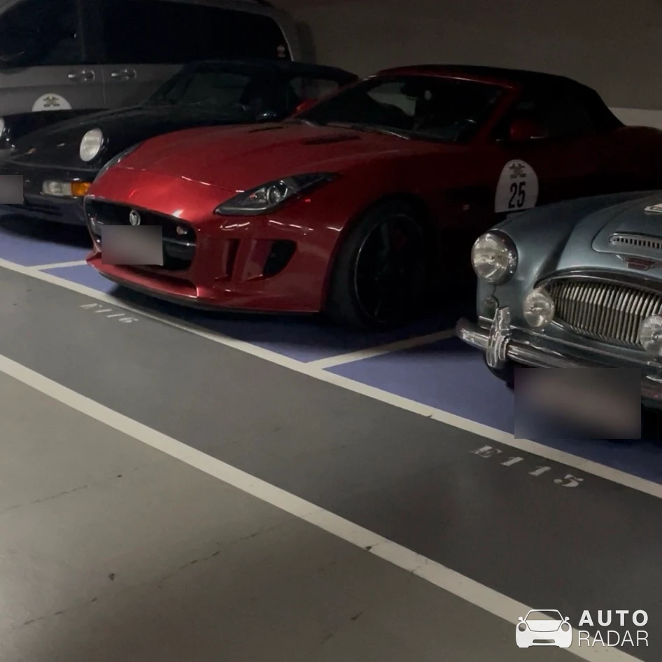 Jaguar F-Type R Convertible spotted in Logroño