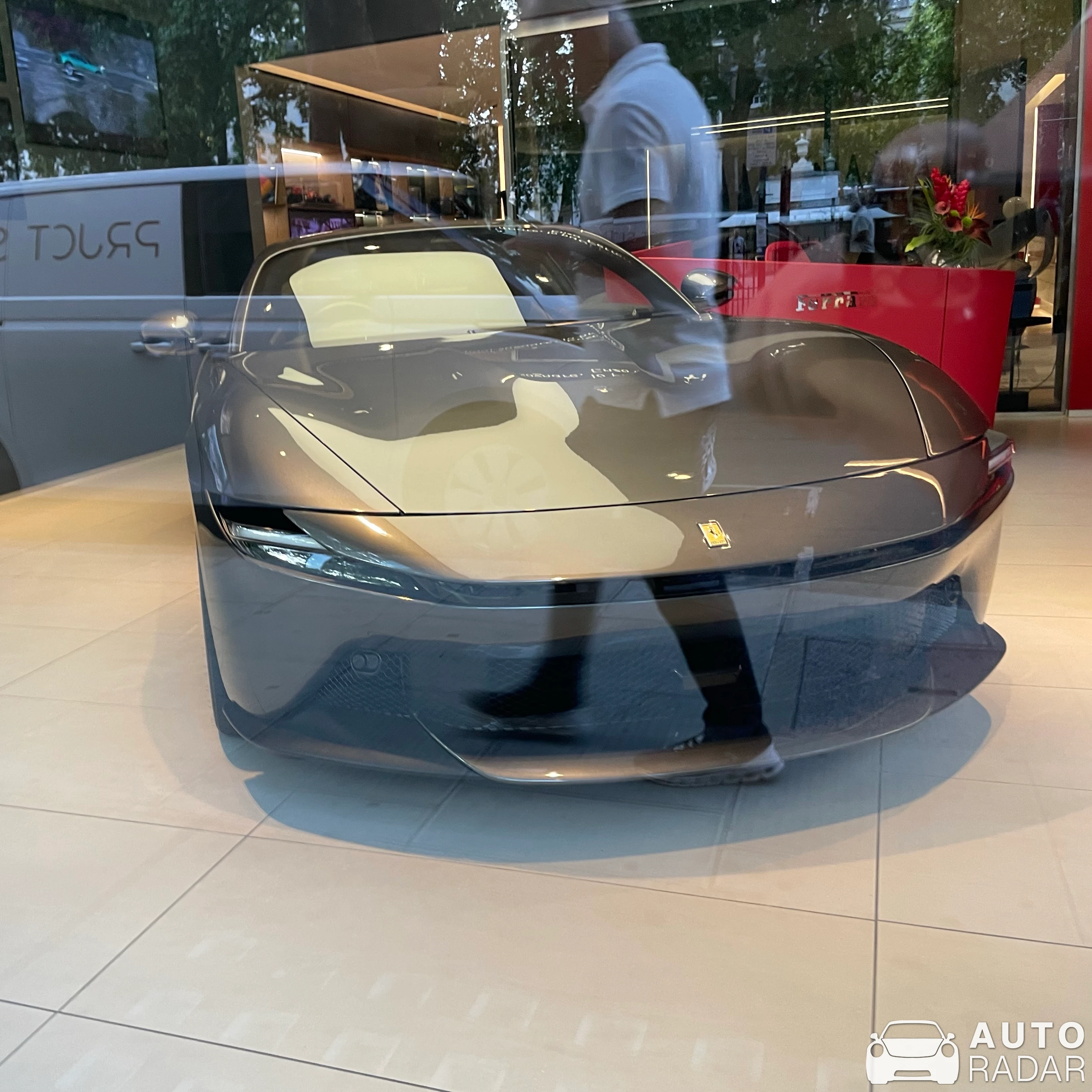 Ferrari Amalfi spotted in London